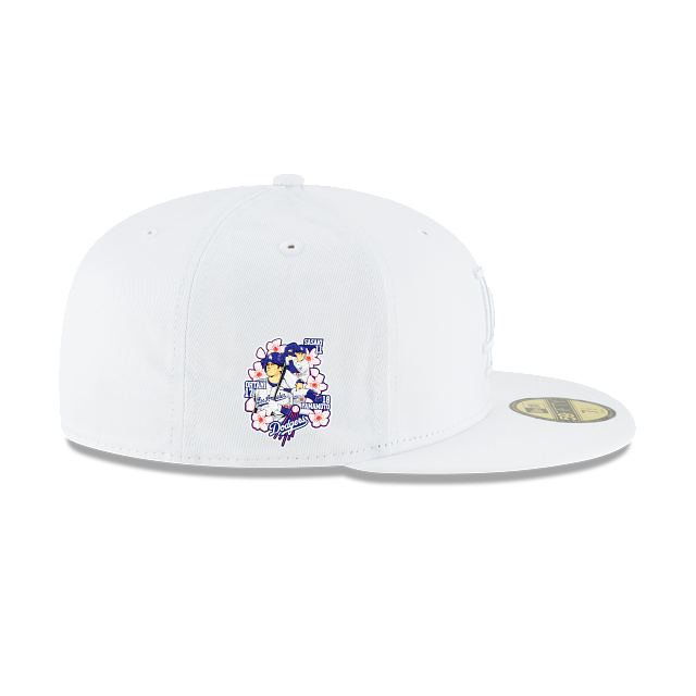 CASQUETTE 59FIFTY DODGERS BLANC JAPAN