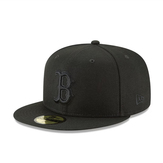 CASQUETTE 59FIFTY MLB BASIC NOIR/NOIR RED SOX