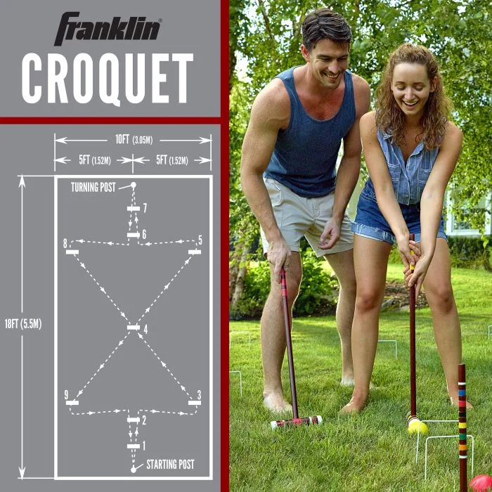 JEU DE CROQUET POUR DÉBUTANT