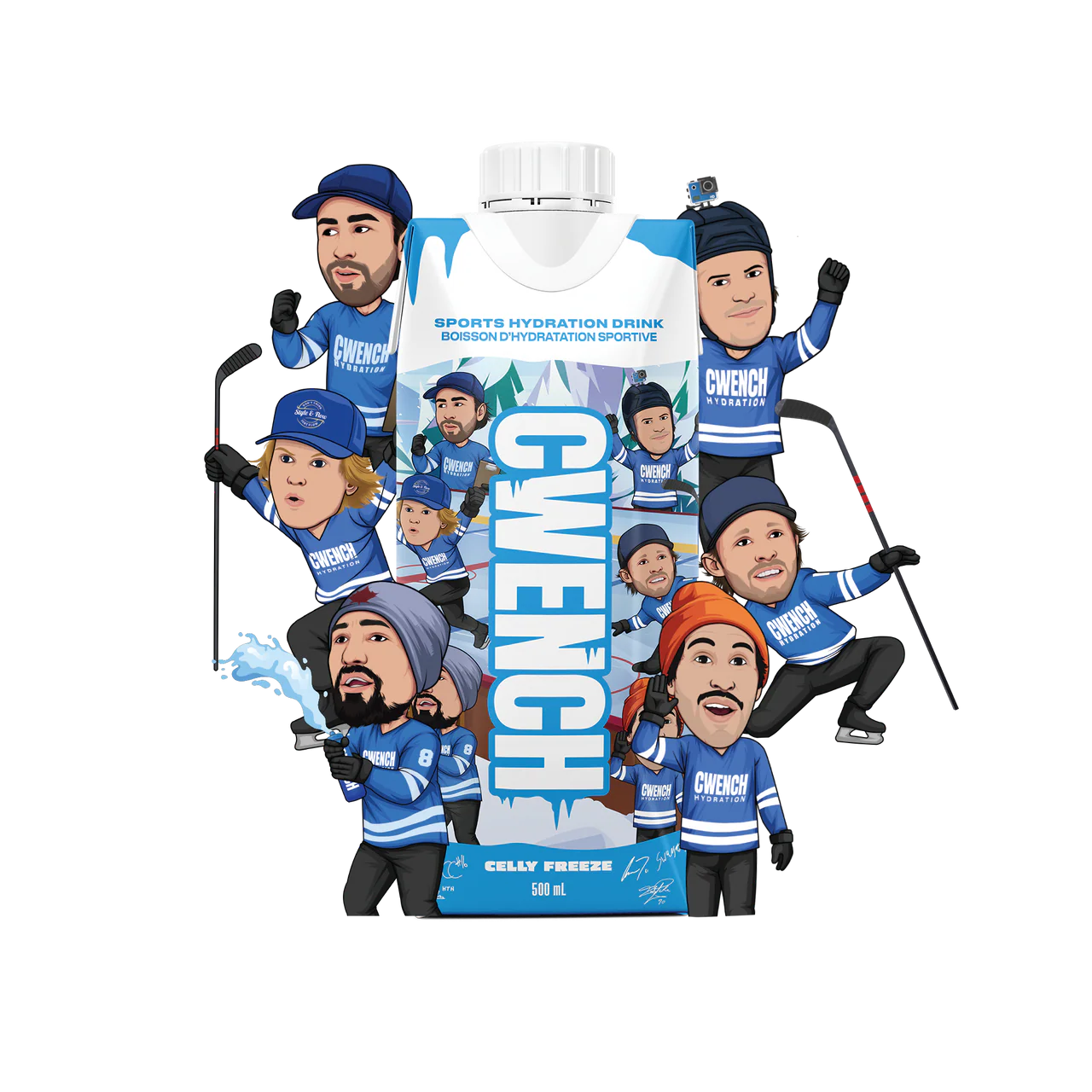 BOISSON CWENCH HYDRATATION 500ML