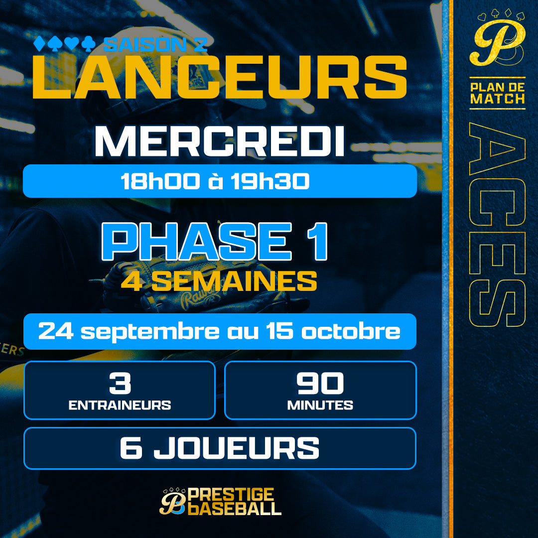 PHASE 1 : CLINIQUE ACES (LANCEURS) - MERCREDI - 90MIN
