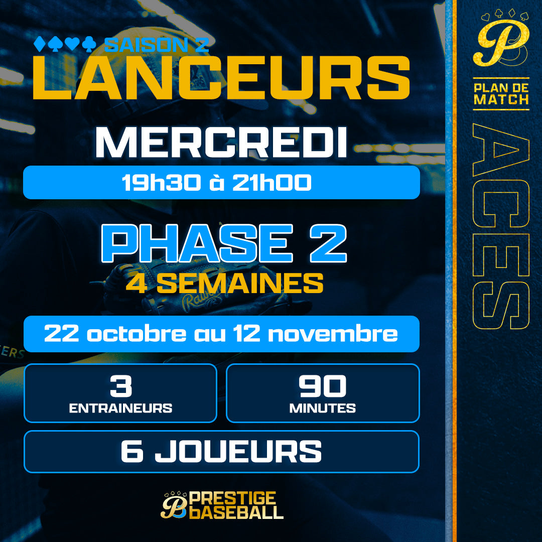 PHASE 2 : CLINIQUE ACES (LANCEURS) - MERCREDI - 90MIN