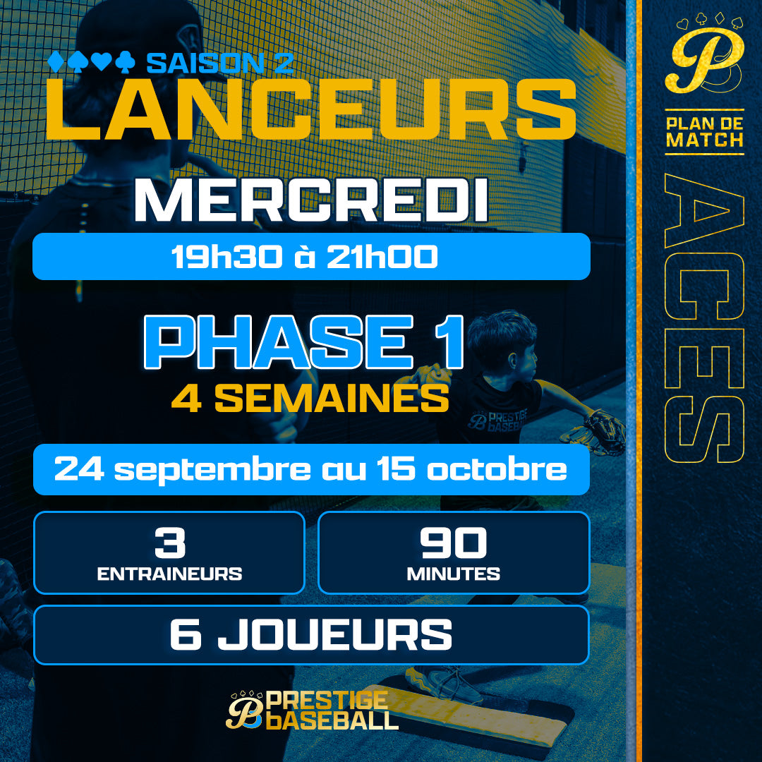 PHASE 1 : CLINIQUE ACES (LANCEURS) - MERCREDI - 90MIN