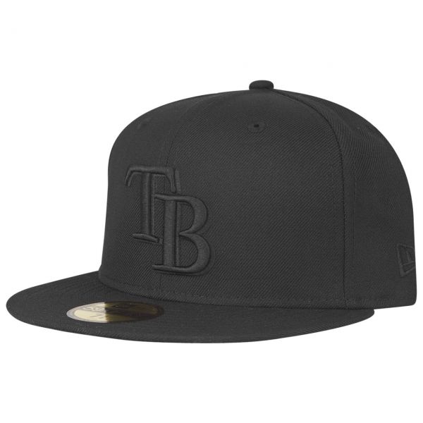 CASQUETTE 59FIFTY MLB RAYS NOIR