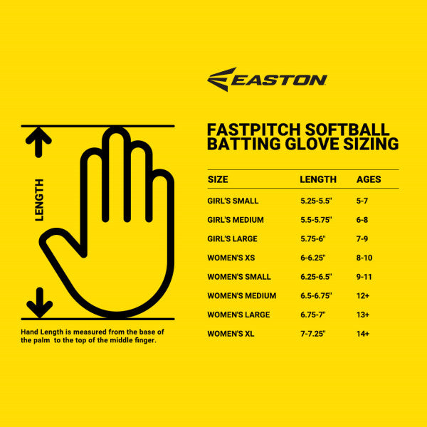 GANTS DE FRAPPEUR FUNDAMENTAL FASTPITCH FILLE