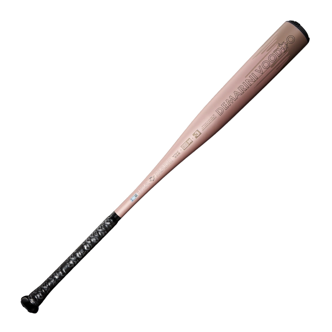 BÂTON DE BASEBALL VOODOO ONE 2025 BBCOR (-3) ROSE GOLD