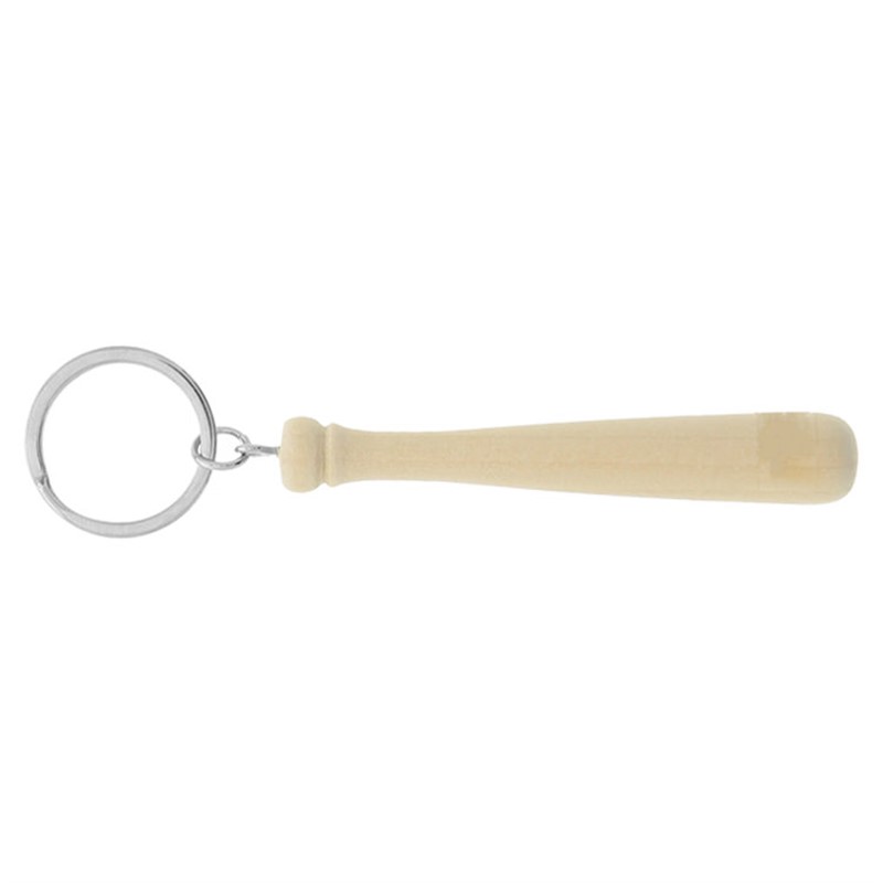 MLB BALL/BATON/GLOVE LOGO KEYCHAIN