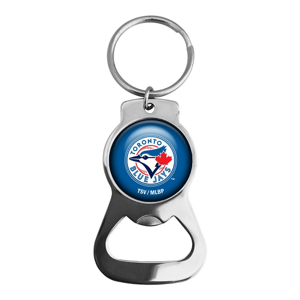 MLB BALL/BATON/GLOVE LOGO KEYCHAIN