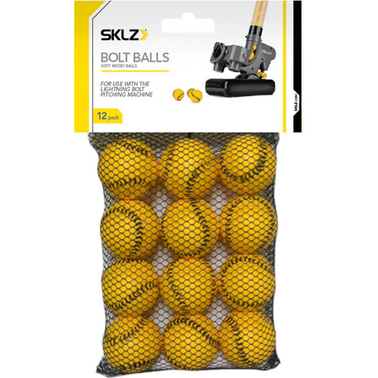MICRO BALLES EN MOUSSE BOLT (12X)