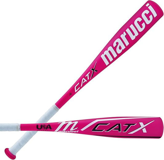 BÂTON DE BASEBALL CAT X2 USA TEE BALL ROSE