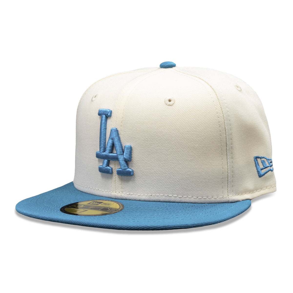 CASQUETTE 59FIFTY MLB DODGERS CREME/BLEU