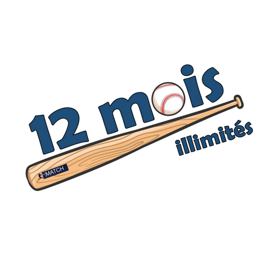 FORFAIT 12 MOIS ILLIMITÉS (13U AA ET PLUS)