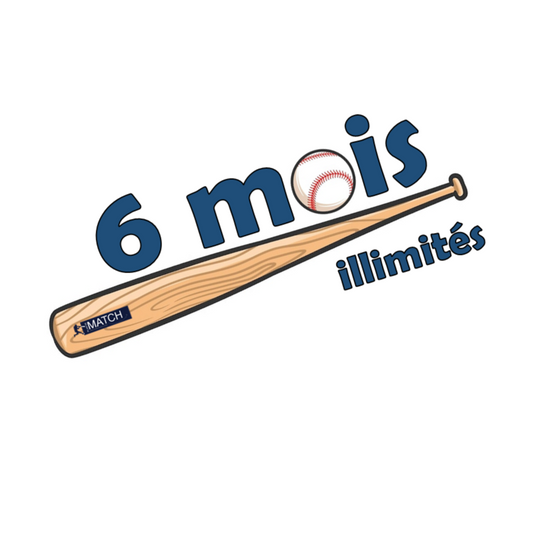 FORFAIT 6 MOIS ILLIMITÉS (13U A ET MOINS)