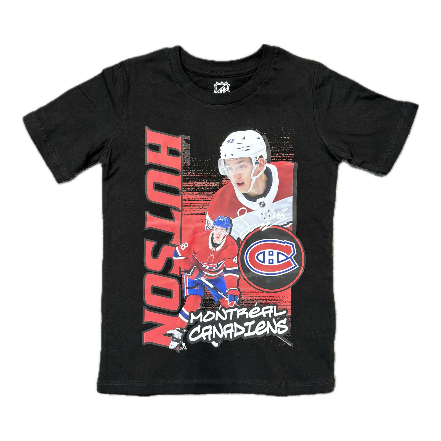 CHANDAIL PLAYMAKER PIC NHL LANE HUTSON ENFANT