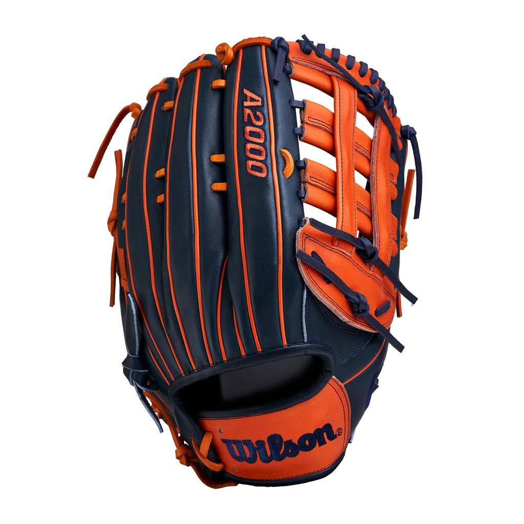 GANT DE SLOWPITCH A2000 NAVY/ORANGE 13.5" 2024