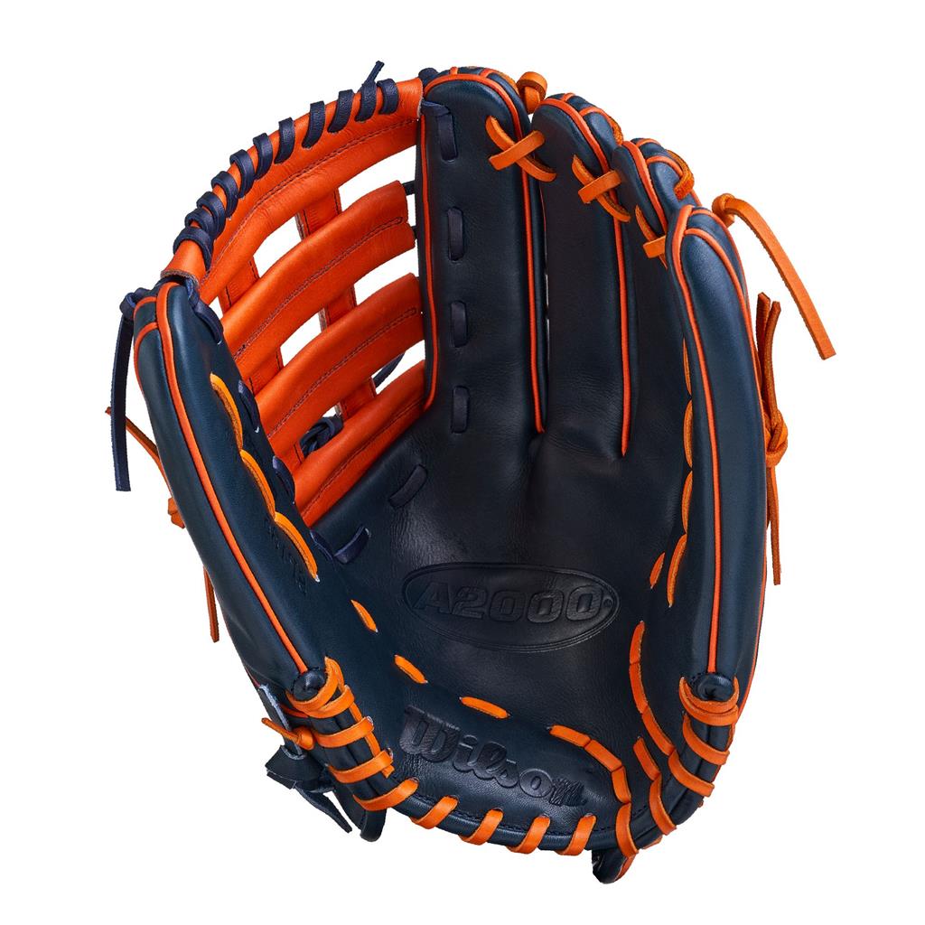 GANT DE SLOWPITCH A2000 NAVY/ORANGE 13.5" 2024