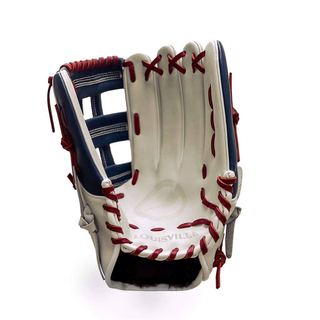 GANT DE SLOWPITCH GENESIS BLANC/NAVY 13"