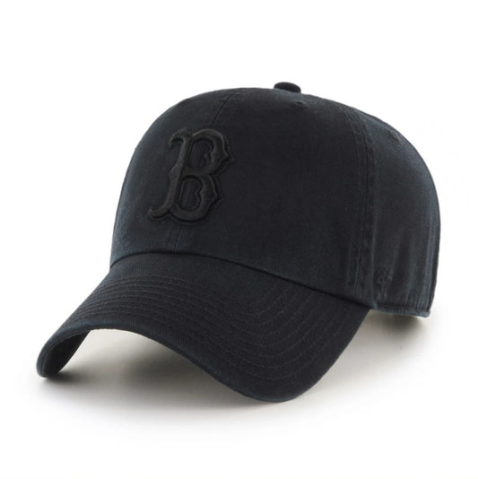 CASQUETTE CLEAN UP MLB RED SOX NOIR/NOIR