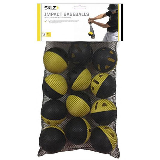 BALLES TROUÉES DE BASEBALL IMPACT SKLZ (12X)