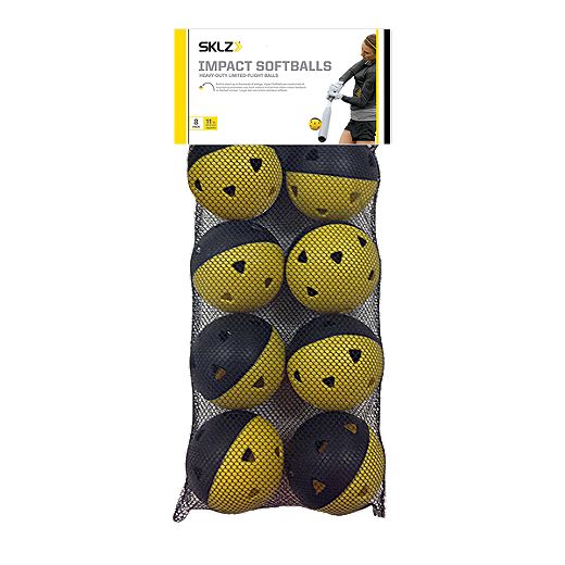 BALLES TROUÉES DE SOFTBALL IMPACT SKLZ (8X)