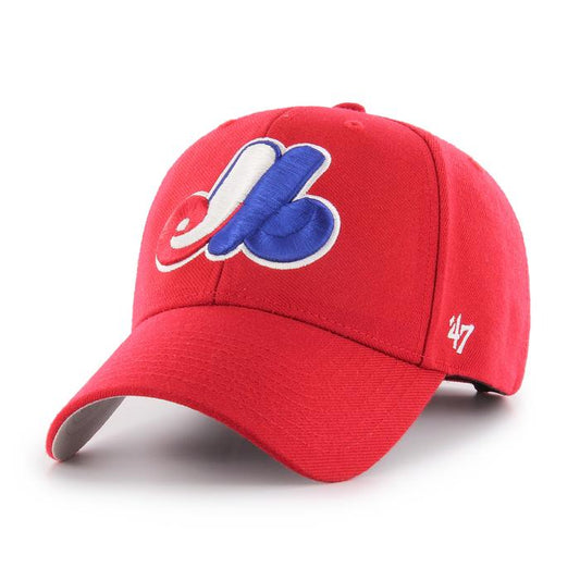 CASQUETTE MVP MLB EXPOS ROUGE