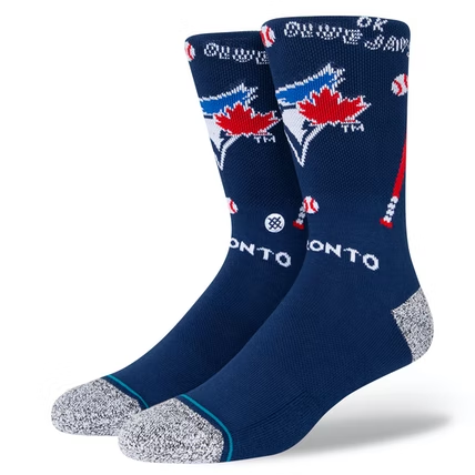 BAS STANCE MLB BLUE JAYS LANDMARK CREW