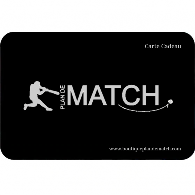 Carte-cadeau Plan de Match (physique)