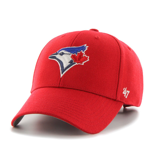 CASQUETTE MVP MLB BLUE JAYS ROUGE