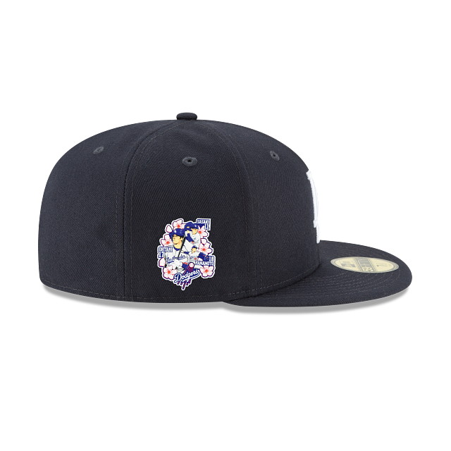 CASQUETTE 59FIFTY DODGERS NAVY JAPAN