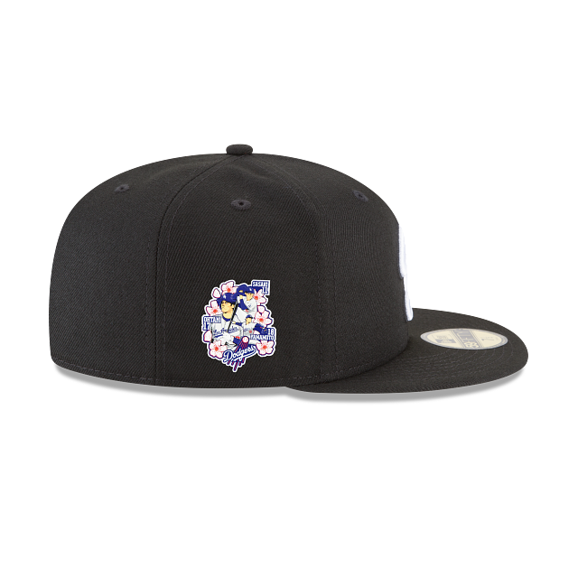 CASQUETTE 59FIFTY DODGERS NOIR JAPAN