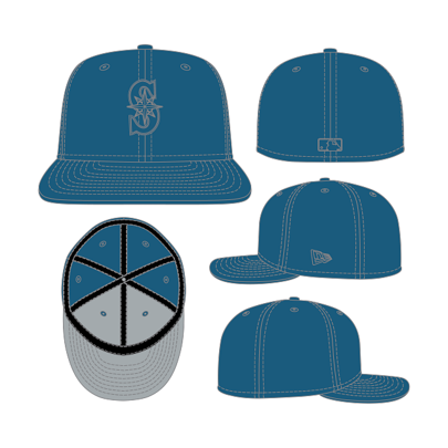 CASQUETTE 59FIFTY MLB COLOR PACK FBD MARINERS