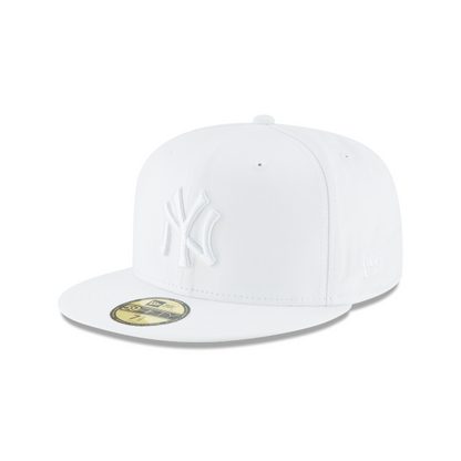 CASQUETTE 59FIFTY MLB YANKEES BLANC