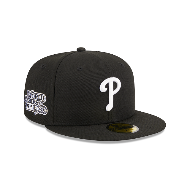 CASQUETTE 59FIFTY MLB PHILLIES WORLD SERIES 1980 NOIR