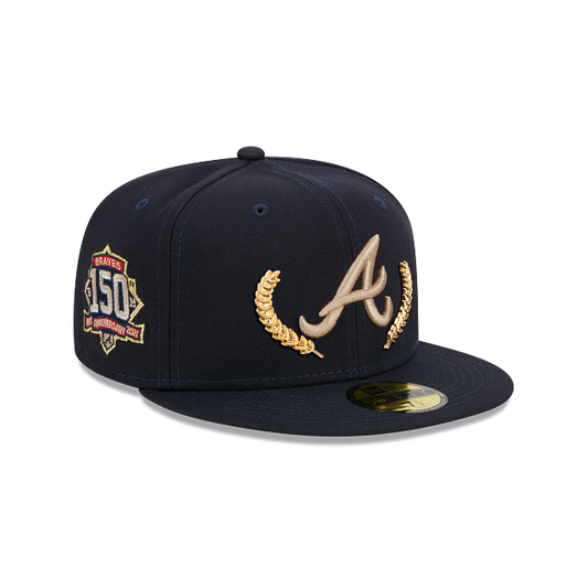 CASQUETTE 59FIFTY GOLD LEAF MLB BRAVES