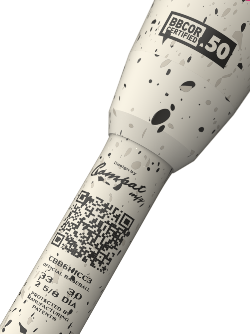 BÂTON DE BASEBALL SPEC-H1 COOKIE & CREAM 2-PIÈCES BBCOR (-3)