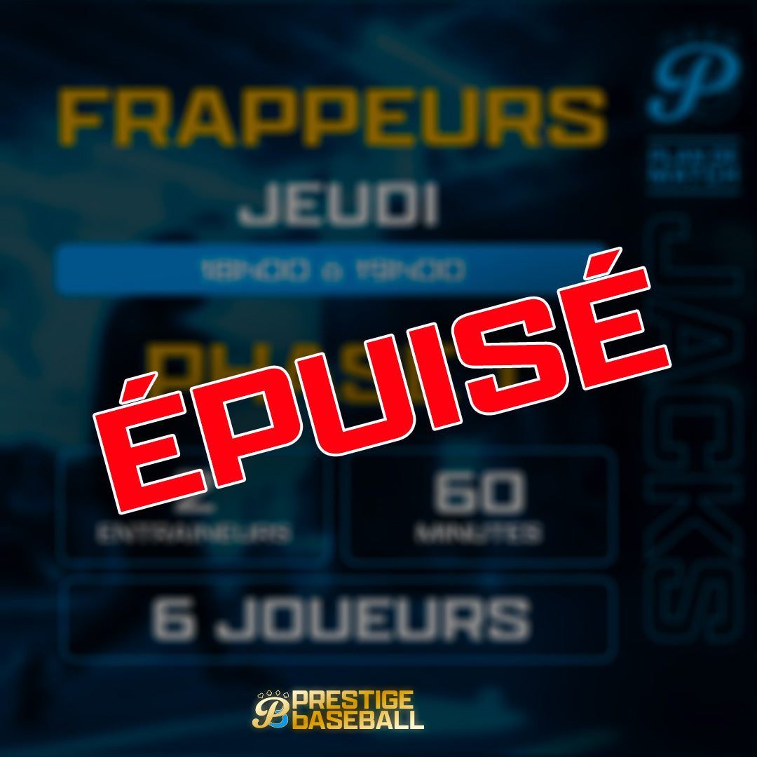 PHASE 1 : CLINIQUE JACKS (FRAPPEURS) - JEUDI 18H À 19H (60MIN)