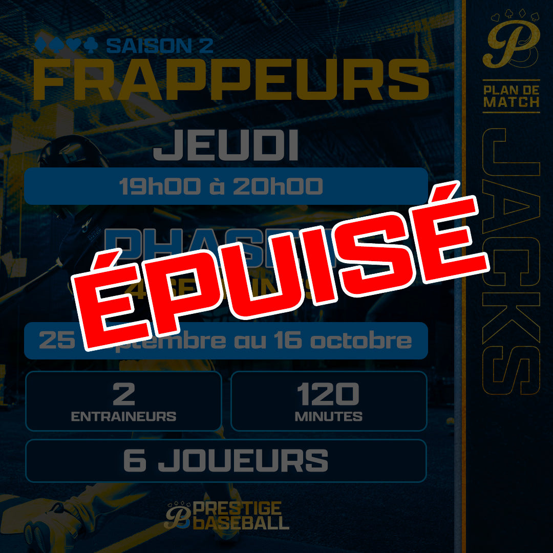 PHASE 1 : CLINIQUE JACKS (FRAPPEUR) - JEUDI - 120MIN