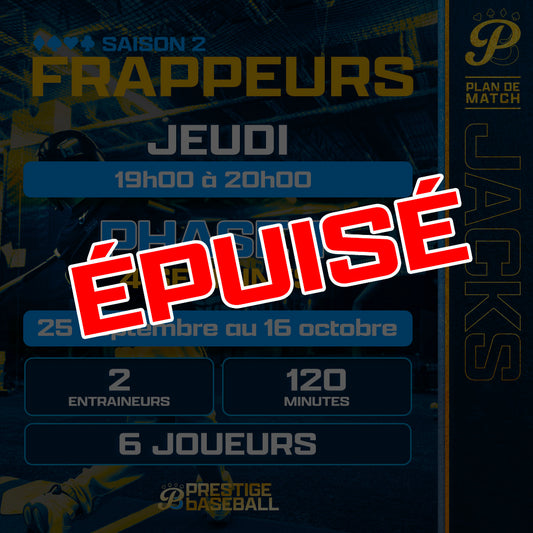 PHASE 1 : CLINIQUE JACKS (FRAPPEUR) - JEUDI - 120MIN