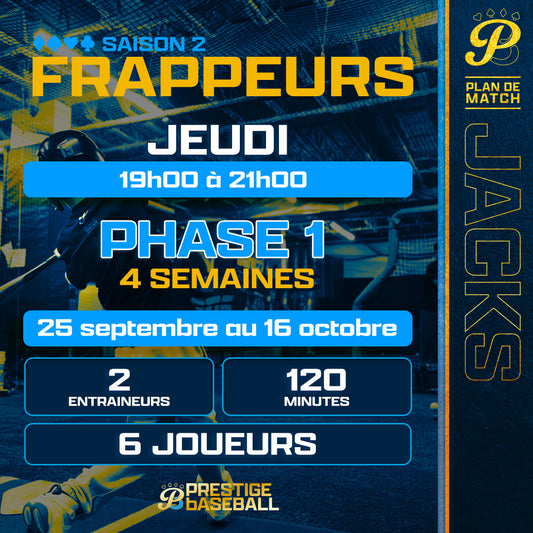PHASE 1 : CLINIQUE JACKS (FRAPPEUR) - JEUDI - 120MIN