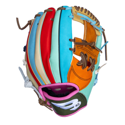 GANT DE BASEBALL MULTICOLORE UNIQUE B45 ECOPRO 11.5"
