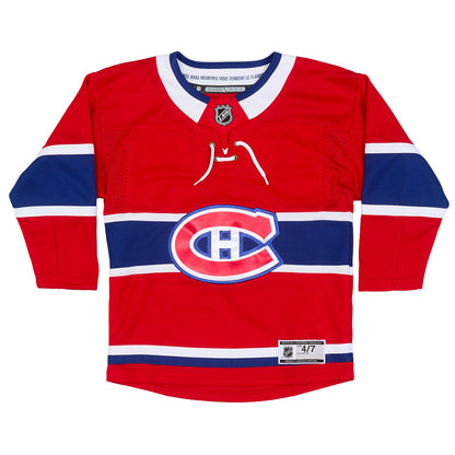 CHANDAIL OFFICIEL CANADIENS DE MONTRÉAL LANE HUTSON BRODÉS ENFANT