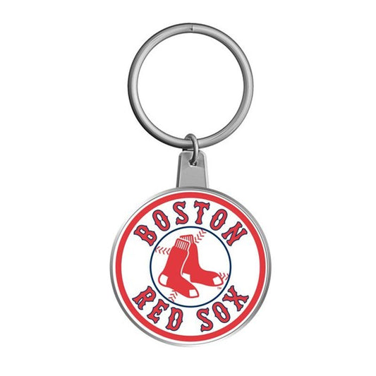 MLB BALL/BATON/GLOVE LOGO KEYCHAIN