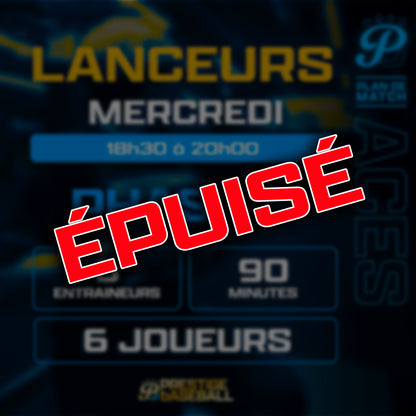 PHASE 3 : CLINIQUE ACES (LANCEURS) - MERCREDI 18H30 À 20H (90MIN)