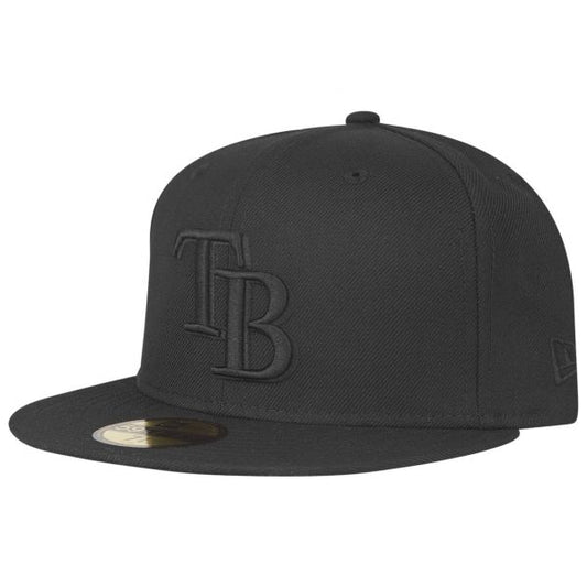 CASQUETTE 59FIFTY MLB RAYS NOIR