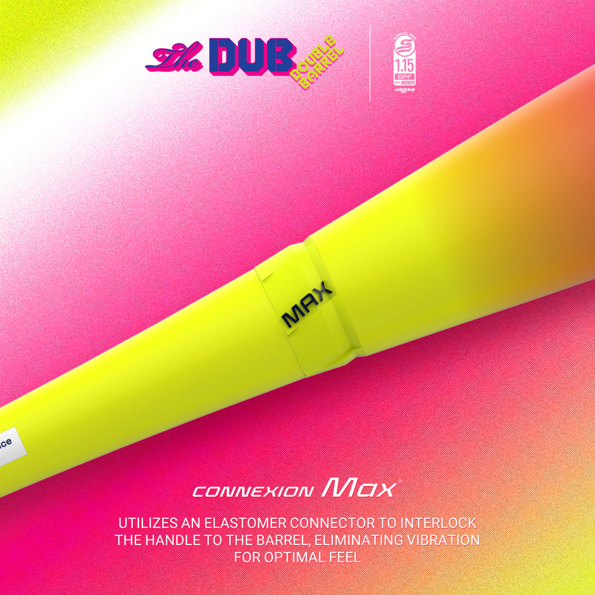 Batte De Baseball Easton THE DUB USSSA (-10) 30 Pouces / 20 Oz - Composite Carbone