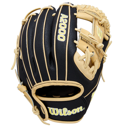 GANT DE BASEBALL A2000 DP15SS CLASSIC NOIR/BLOND 11.5"