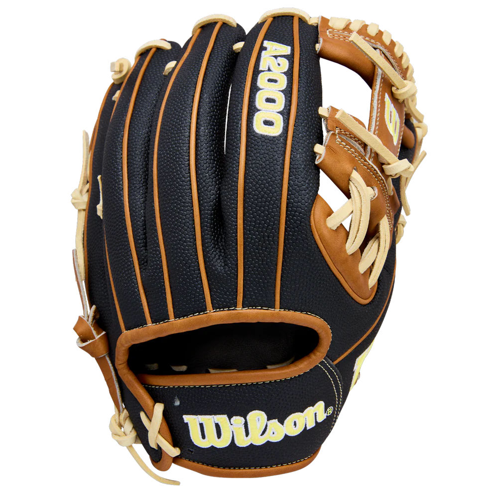 GANT DE BASEBALL A2000 1975SS CLASSIC NOIR/BLOND 11.75"