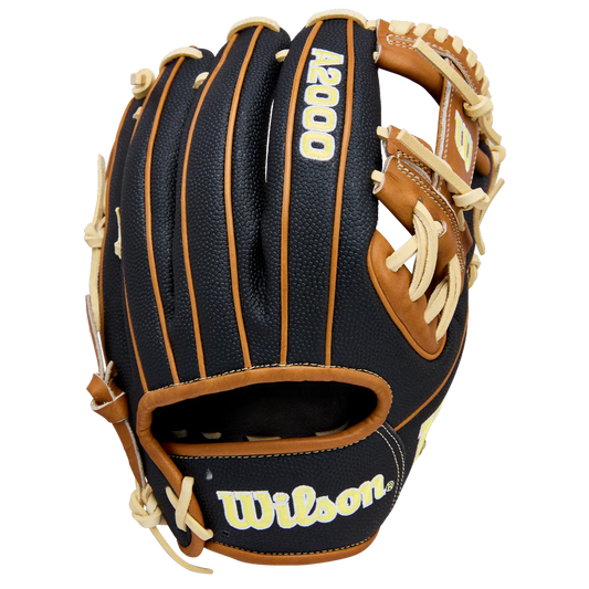GANT DE BASEBALL A2000 1975SS CLASSIC NOIR/BLOND 11.75"