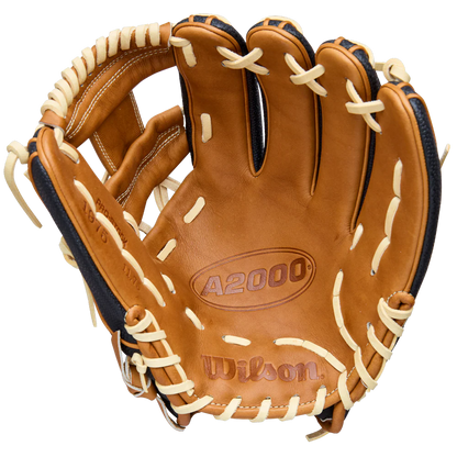 GANT DE BASEBALL A2000 1975SS CLASSIC NOIR/BLOND 11.75"