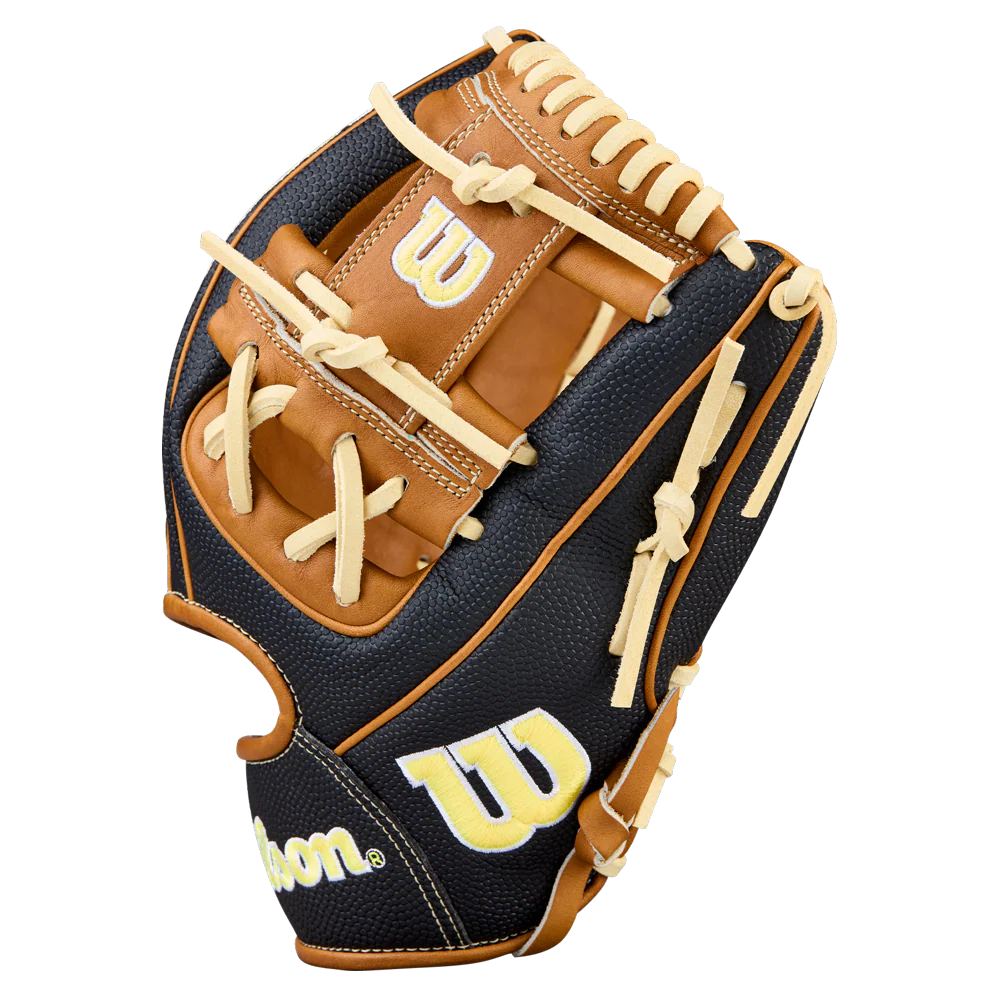 GANT DE BASEBALL A2000 1975SS CLASSIC NOIR/BLOND 11.75"